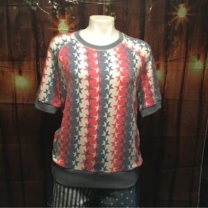 Star-Spangled Knit Top